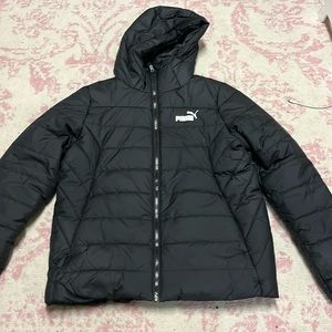 Black Puma Winter Coat